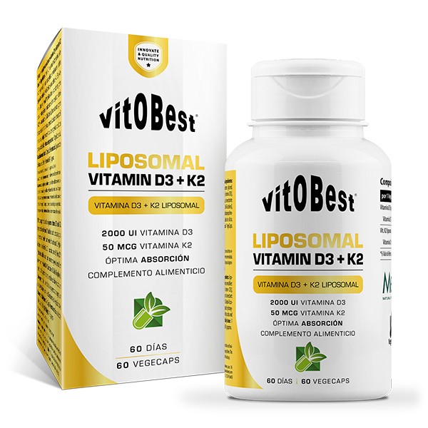 Liposomal Vitamin D3+K2