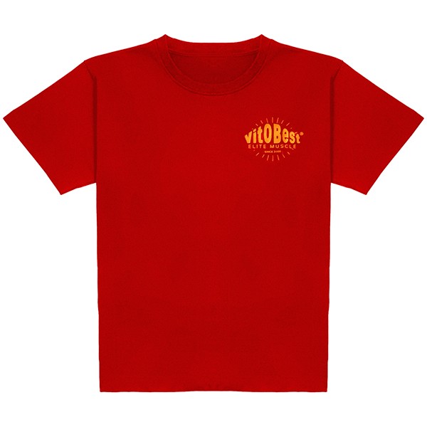 Camiseta Oversize Elite Muscle Roja